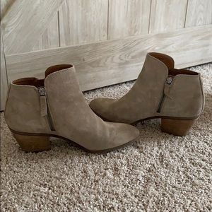 FYRE suede booties
